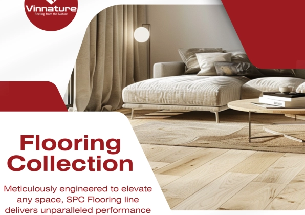 Elevate Your Living Room with Vinnature's Stunning SPC Flooring