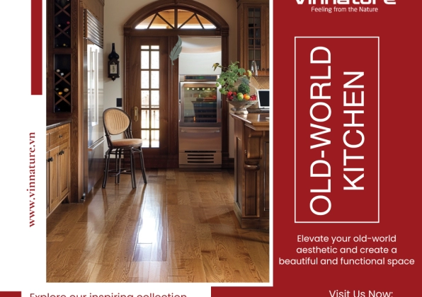 Bring New Life to Your Old-World Kitchen with Vinnature's Stunning SPC Flooring